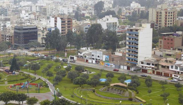 Precio del valor por metro cuadrado en distritos
