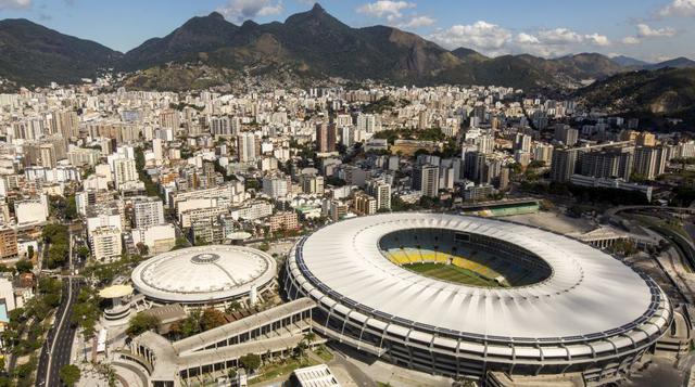 El Estadio Nacional Mané Garrincha de Brasilia, Mineirao en Belo Horizonte, la Arena Fonte Nova en Salvador; Arena Corinthias en Sao Paulo y el Maracaná de Río (en la foto), serán usados en los Juegos Olímpicos.