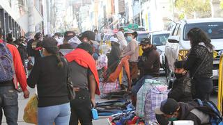 Caída de alquileres y auge del comercio informal marcan situación en Arequipa