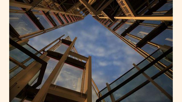 Autumn Weather Nov 23rd 2015; Vista de mañana desde la galería del edificio Shard, en Londres. (foto: Jonathan Brady).