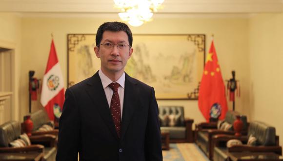 Embajador de China en Perú, Liang Yu (Foto: Difusión)