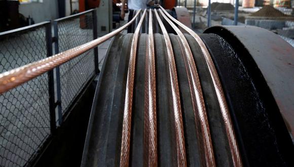 El cobre a tres meses en la Bolsa de Metales de Londres (LME) ganaba un 0.7%. (Foto: Reuters)