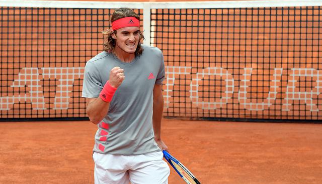 Stefanos Tsitsipas. (Foto: AFP)
