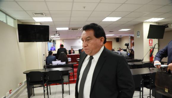 José Luna Gálvez acudió a escuchar la apelación de la fiscalía para pedir prisión preventiva en su contra. (Foto: GEC)
