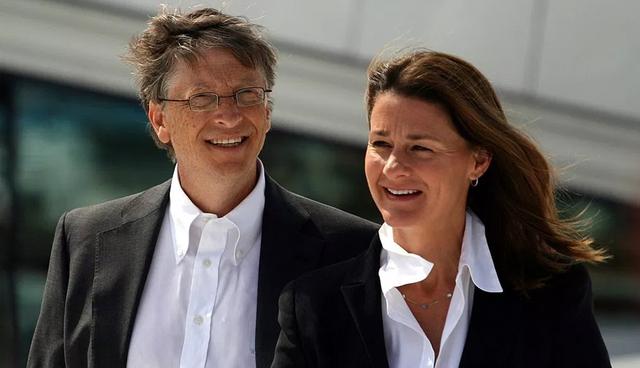 FOTO 1 | El fundador de Microsoft, Bill Gates, y su esposa y Melinda poseen US$ 86,000 millones y están casados desde hace 24 años.