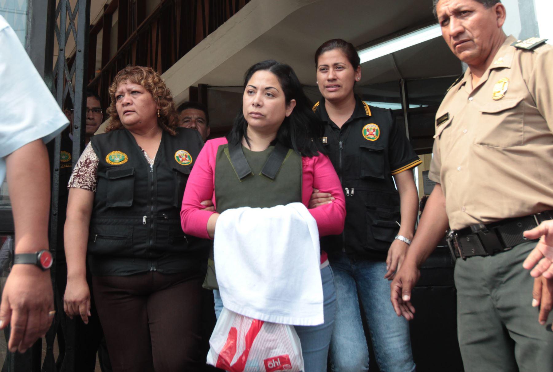 Entre los condenados figuran Ludith Orellana, hermana de Rodolfo Orellana. (Foto: Andina)