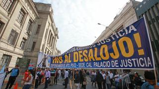 Colegio de Abogados desalojado de oficina que funcionaba en Palacio de Justicia