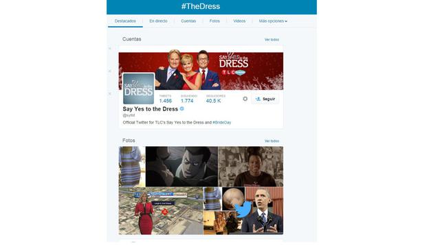 #TheDress: ¿El vestido es azul con negro o dorado con blanco? Fue la pregunta 4,4 millones que millones de usuarios de Twitter trataron de responder a principios de 2015 cuando esta popular y extraña pregunta fue tendencia.