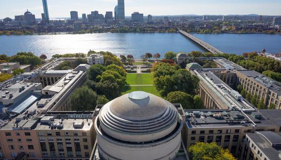 Vista aérea del Massachusetts Institute of Technology (MIT)
