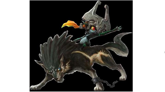 ¿Y este oscuro personaje a lomos de un lobo.