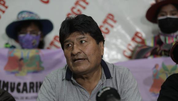 El pleno del Congreso de la República rechazó este jueves la moción de orden del día que planteaba declarar persona no grata al expresidente de Bolivia Evo Morales.  (Foto: Anthony Niño de Guzmán / @photo.gec)