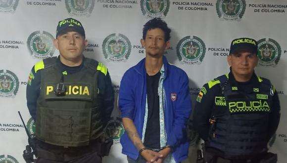 Sergio Tarache Parra fue detenido el último martes en Bogotá, Colombia. Él huyó del Perú tras asesinar a la joven Katherine Gómez. (Foto: Difusión)