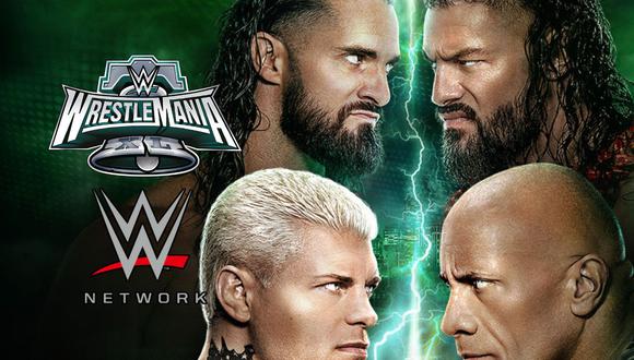 ¡No te pierdas WrestleMania 40 en vivo por WWE Network en español! Sigue toda la acción online y por streaming desde cualquier dispositivo. | Crédito: WWE.com / Composición Mix