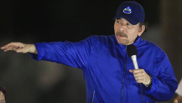 Daniel Ortega, presidente de Nicaragua. (Foto: AP)