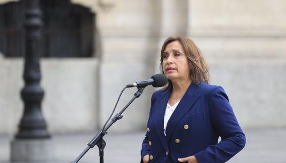 Dina Boluarte indicó que el tema del adelanto de elecciones ya está cerrado.