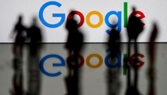 Imagen ilustrativa muestra el logotipo de Google de la multinacional estadounidense de tecnología y servicios relacionados con Internet en Bruselas. (Foto de Kenzo TRIBOUILLARD / AFP)