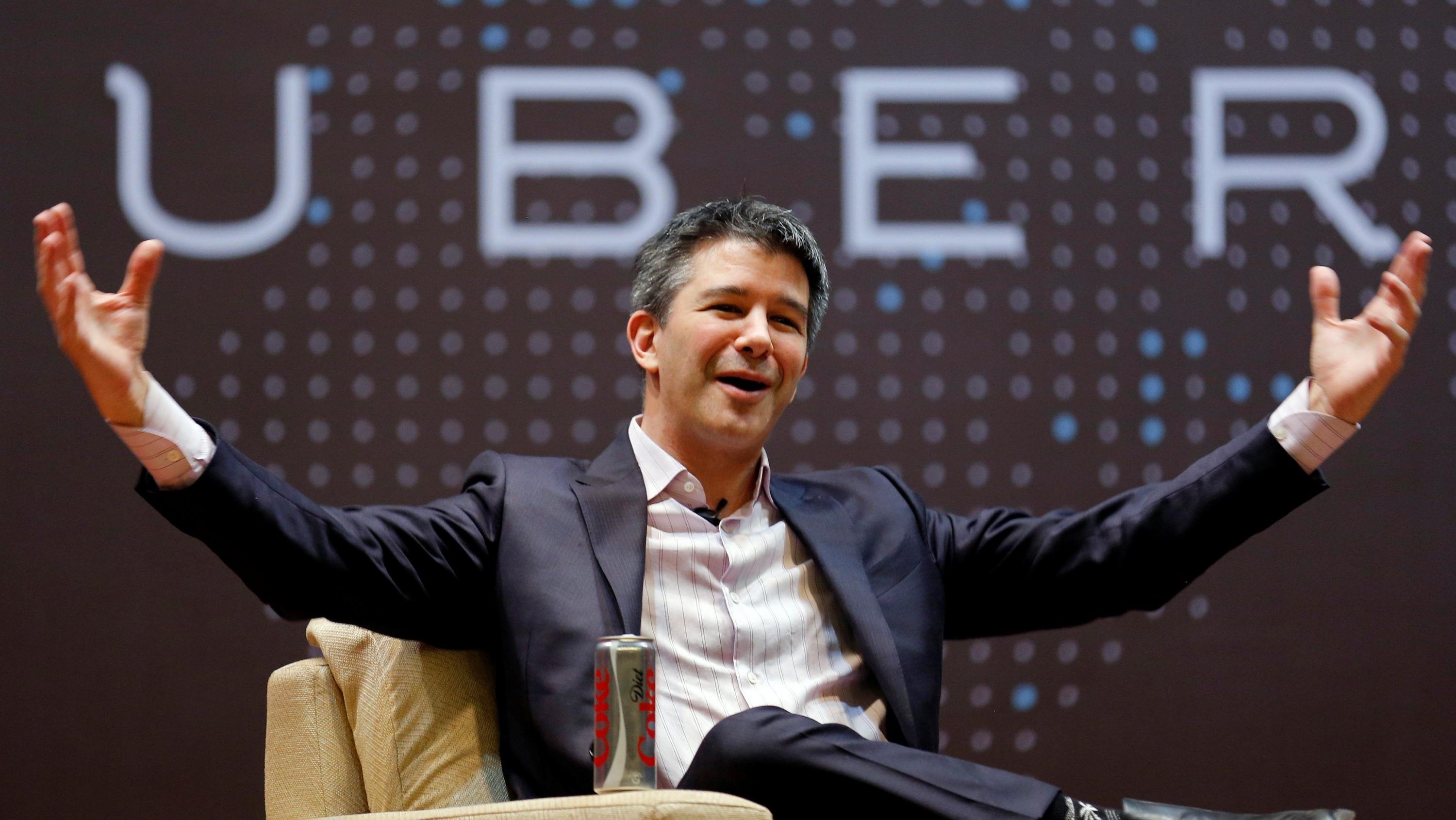 “Como emprendedor trato de superar los límites. Ir a toda velocidad.” Travis Kalanick, CEO de Uber.