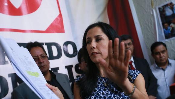 Nadine Heredia negó haber recibido sobornos de Odebrecht en el caso Gasoducto. (Foto: GEC)