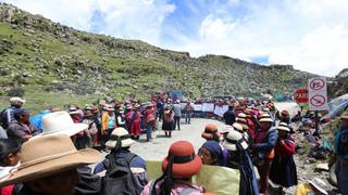 Comuneros de Las Bambas: toma de carretera continuará hasta liberación de los Chávez Sotelo