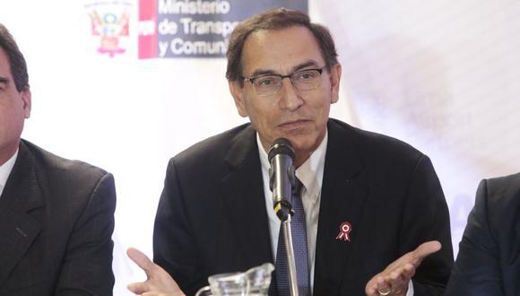 Martín Vizcarra fue vacado por el Congreso en noviembre del 2020. (Foto: GEC)
