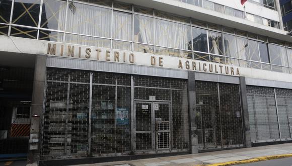 El Ministerio de Desarrollo Agrario y Riego (Midagri). (Foto: Diana Chávez | GEC)