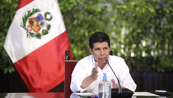 Pedro Castillo dice que están evaluando medidas para acelerar masificación del gas. (Foto: Presidencia)