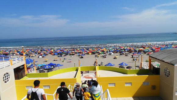 Playa Pozo de Lisas en Ilo, Moquegua es una de las visitadas por turistas. (Foto: Moquegua Noticias)