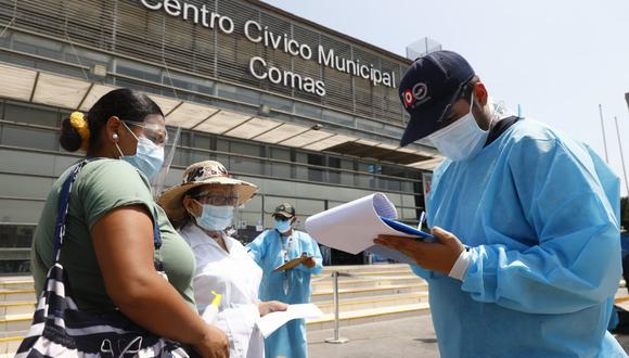 Si estás entre los 70 y 79 años, debes saber que el Minsa ya habilitó la plataforma del Padrón Único Nacional de Vacunación, denominado “Pongo el hombro por el Perú” (Foto: GEC)