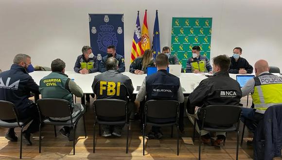 La operación contó con la participación de 580 miembros de los cuerpos de seguridad de España, Bélgica, Alemania, Países Bajos, Italia, Croacia y Reino Unido. (Foto: EFE/ Guardia Civil)