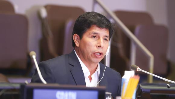 Pedro Castillo viajó a Estados Unidos para participar en la Asamblea General de las Naciones Unidas que se realiza en Nueva York.  Foto: Presidencia  Perú