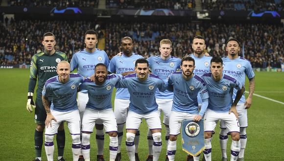 Manchester City con 24 Jugadores en el plantel cuesta 1393.91 Millones de dólares (Foto: AFP)
