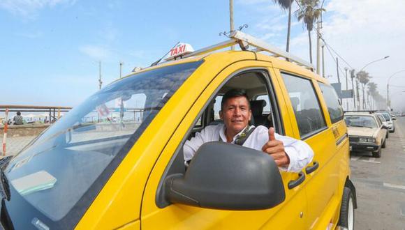 Actualmente hay 103,000 taxistas autorizados en Lima y Callao. (Foto: ATU)