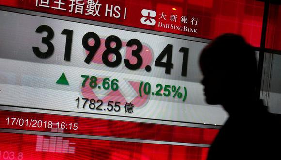 La bolsa de Hong Kong superó el récord absoluto de octubre de 2007, poco antes de que estallara la crisis financiera mundial que hizo caer las principales bolsas del planeta. (Foto: Reuters)
