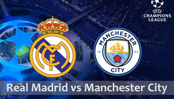 Revisa aquí los horarios en todo el mundo para sintonizar por TV y vía streaming online el duelo entre Real Madrid y Manchester City por UEFA Champions League.| Foto: Composición Audiencias GEC