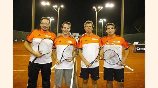 Carlos Rubio, Carlos Sanzet (Everis); Gustavo gallarday, Nils Summers (Rimac)
