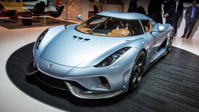 FOTO 9 | Koenigsegg Regera: USD 2,2 millones. Un tercer Koenigsegg ingresa al ranking de los autos lujosos más caros del mercado. Presentado recientemente en el Salón de Ginebra, convence con sus más de 1.500 CV de potencia que se obtienen de un complejo sistema híbrido. Esta máquina sueca alcanzar los 100 kilómetros por hora en nada menos que 2,8 segundos.