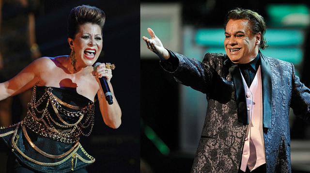 “Si nosotros nos hubiéramos casado…”. El conocido tema “Caray”, también lo cantó a dúo, pero con Alejandra Guzmán. Juan Gabriel llamó a la Reina de corazones para colaborar en su álbum de duetos.