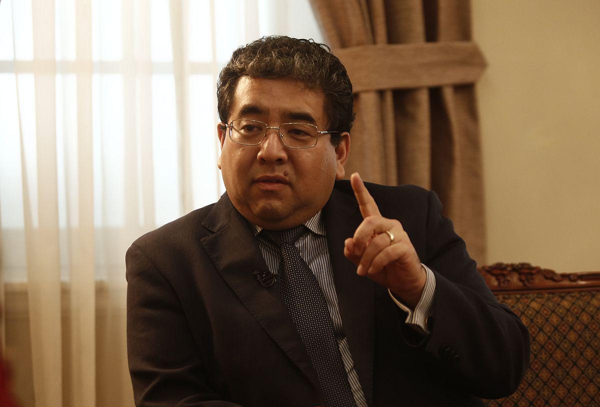 Nelson Shack, contralor general de la República.