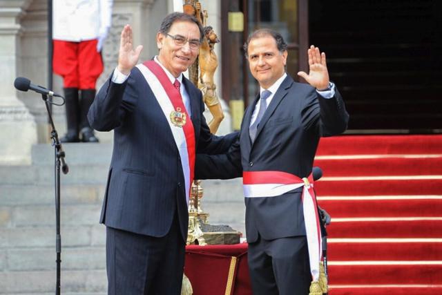 Francisco Ísmodes Mezzano, ministro de Energía y Minas. Renunció el 30 de septiembre de 2019. (Foto: Presidencia Perú)
