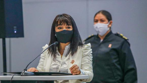 Mirtha Vásquez reemplazó a Guido Bellido como titular del Consejo de Ministros. (Foto: Twitter Mirtha Vásquez)