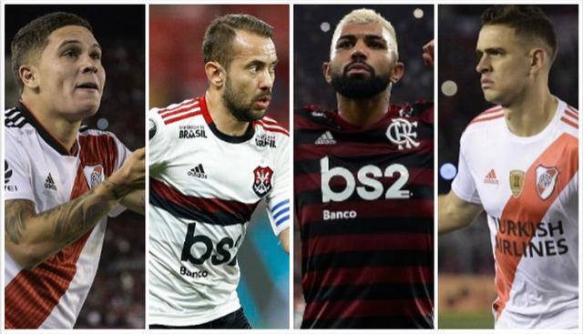 River Plate vs. Flamengo: los 20 jugadores más caros de los finalistas de la Copa Libertadores 2019, (Foto: AFP)