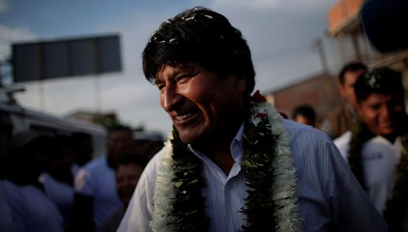 Evo Morales, al frente del Movimiento al Socialismo (MAS), logró el 47,08 % de los votos, frente al 36,51 del opositor Carlos Mesa, de la alianza Comunidad Ciudadana. (Foto: Reuters)