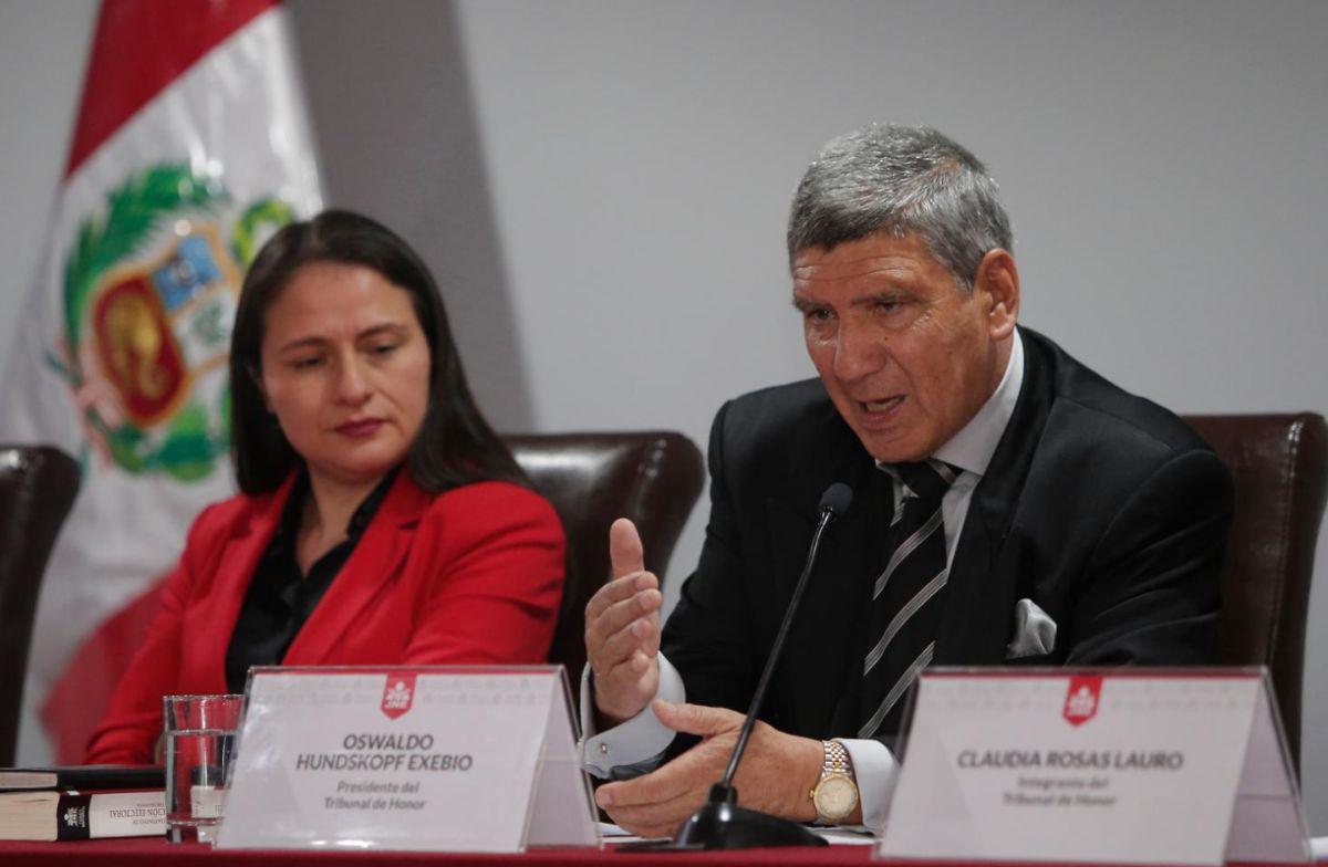 El tribunal de honor está presidido por el jurista  Oswaldo Hundskopf Exebio (GEC)