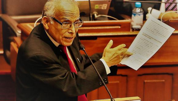 Critican a jefe del Gabinete  tras declaraciones misóginas contra Sol Carreño (Foto: Congreso)