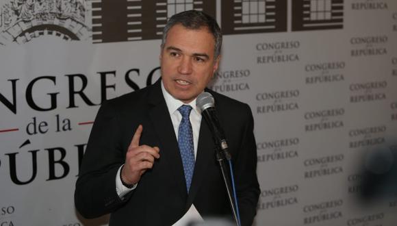 Salvador del Solar acudió al Congreso el viernes para presentar la cuestión de confianza. (Foto: GEC)
