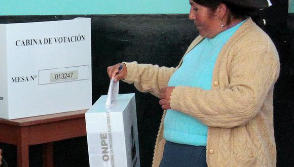 Las Elecciones Generales 2021 en el Perú se realizarán el próximo 11 de abril. (Foto: AFP)