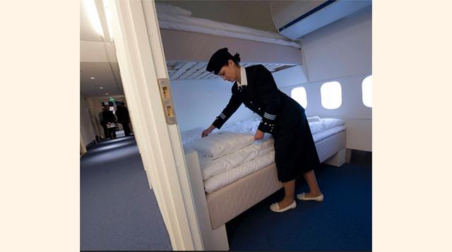 El hotel-avión – Jumbo Hostel (Estocolmo, Suecia),.El aeropuerto de Arlanda acoge a este 747 reconvertido en hotel cuyas veinticinco habitaciones hacen las delicias de las víctimas de los vuelos cancelados.