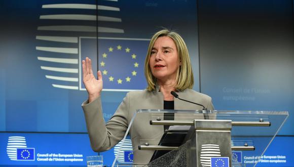 Federica Mogherini. (Foto: AFP).