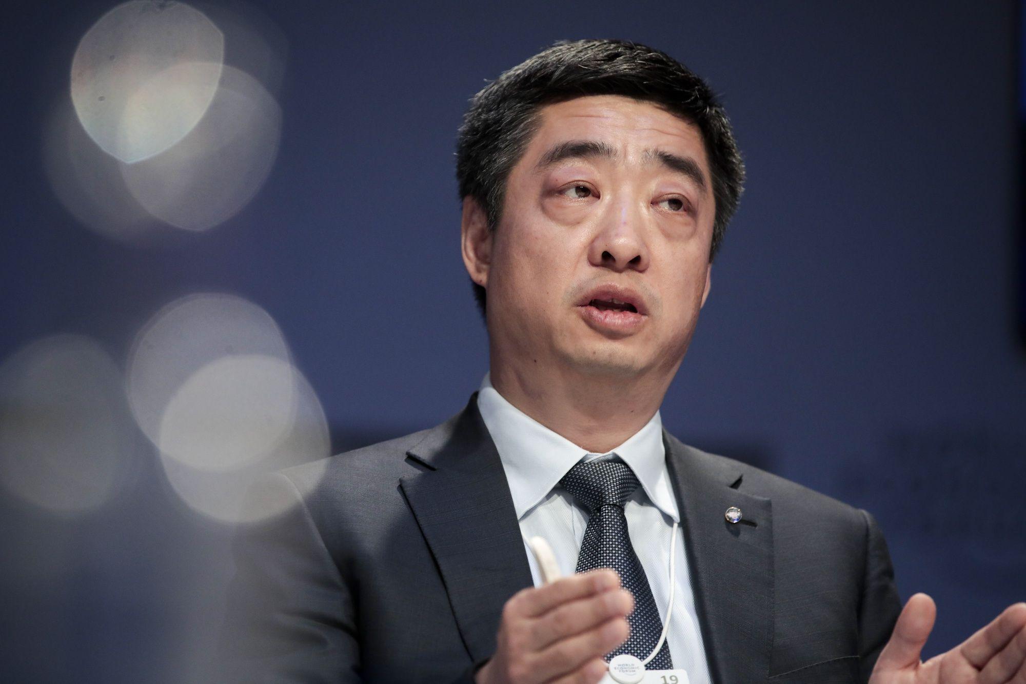Ken Hu, vicepresidente de Huawei. (Foto: Bloomberg)