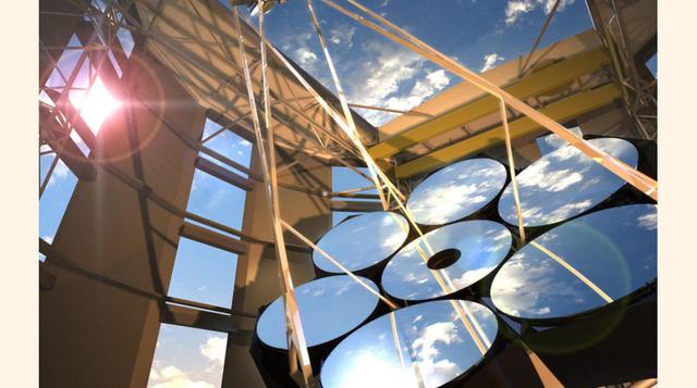 Telescopio Gigante de Magallanes (GTM). Está plantado que se termine en 2020. Tendrá siete de los más grandes espejos del mundo, cada uno de 8.4 metros de diámetro y contará con entre 5 y 10 veces la capacidad de captación de luz.